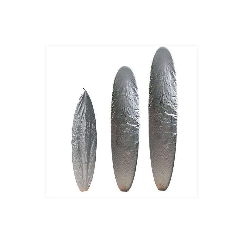Funktion FK-WRAP-FU-SLV-PC Surfboard Cover Silver Protective Coloration Edition