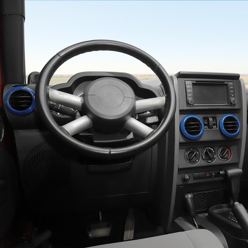 Jimen Compatible with Jeep Wrangler JK & Unlimited 2007-2010, 4PCS