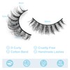 DYSILK Mink Eyelashes Strip Lashes - D Curl Lashes 10