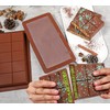 Webake The Original Deep Chocolate Bar Molds 2 Pack, 1