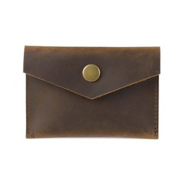 Genuine Leather Coin Holder Wallet | Slim & Minimalist Design | Men & Women