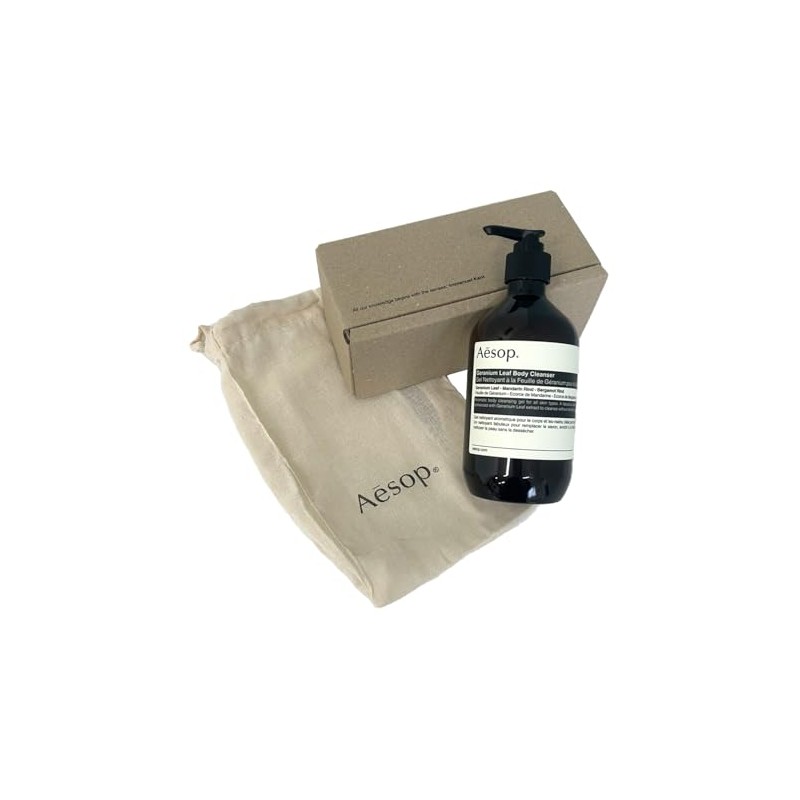 Aesop Geranium Body Cleanser, 16.9 fl oz (500 ml), Pump