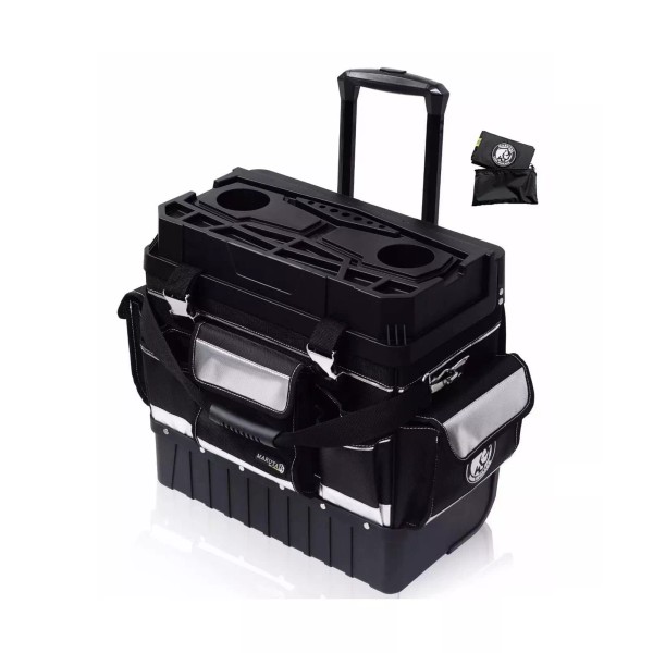 MARUTAI 18'' Rolling Tool Bag with Wheels, Tool Bags Organizer,