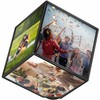 GOODS+GADGETS Rotating Photo Cube for 6 Photos Floating Picture Cube