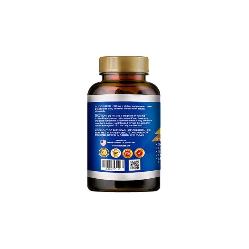 VITAMISAN Probiotics for Women, Probiotics for Men and Adults, Natural,