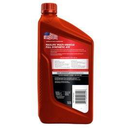 Valvoline Multi-Vehicle ATF Full Synthetic Automatic Transmission Fluid 1 Quart