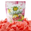 SourZap Sour Belts Gummy Candy | 8-Ounce Pack | Pink