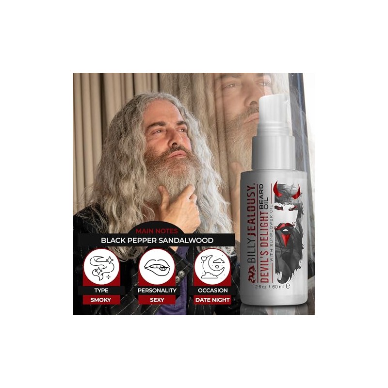 Billy Jealousy Beard Oil (Devil's Delight)