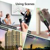 MIPREZT [4 Packs] Professional Rechargeable Green Laser Pointer High Power