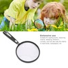 Handheld Magnifying Glass 2X 4X Handheld Reading Magnifier Skid Resistance