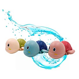 Juguetes para el Baño, 3 Piezas Lindo Juguete Tortuga para el , Juguetes Reloj Flotante, Juguetes para el Baño, Juguetes para la Piscina para...      