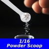 1/16 Teaspoon (1/16 tsp) Measuring Spoons - 0.3 mL Scoops