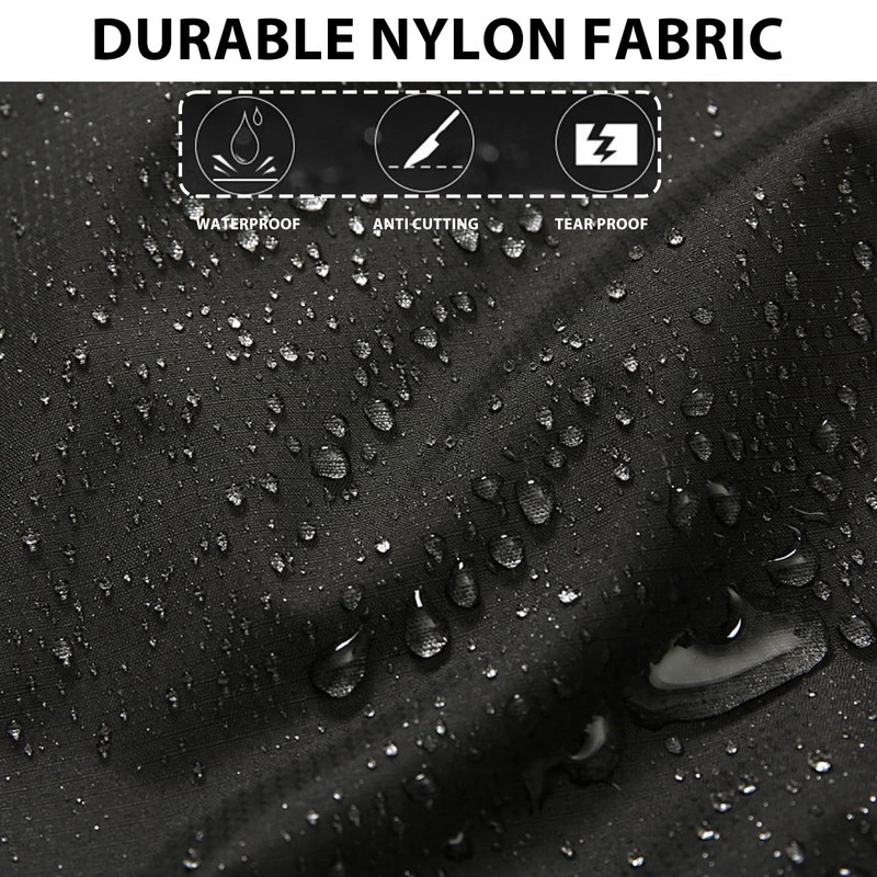 Leogony Fanny Pack for Women Men, Adjustable Black Bum Bag