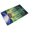 Football Game Wall Chart Portable Home Bar Office 2022 Soccer