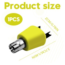 One-blade Replacement Head,1PCS Compatible with One Blade,One blade Replacement Blade,Nose Ear and Eyebrows Trimmer Replacement Heads Shaver are Compatible One Blade Replacement Head Accessories