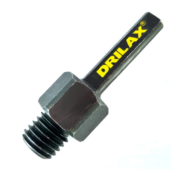Drilax Core Drill Bit Arbor Adapter for Threaded Diamond Hole