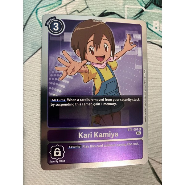 Kari Kamiya BT4-097 R Digimon CCG | Resurgence Booster NM