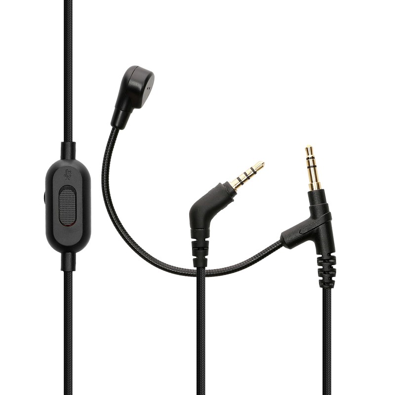 kwmobile Headphone Cable for Sony WH-1000XM5 / WH-1000XM4 / MDR-100ABN
