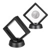 Gjinxi Seashell Display Box 2Pcs, Transparent Frame Seashell Display Case