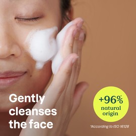 ATTITUDE Micellar Foaming Facial Cleanser, EWG Verified, Dermatologically Tested, Plant and Mineral-Based, Vegan, Orange Leaves, 5 Fl Oz