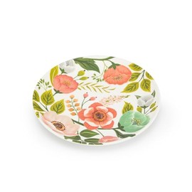 Healthy Living Direct Melamine Plate - Floral - Set of 2