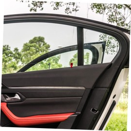 ULTECHNOVO 4pcs Car Door Handle Car Accessories Inner Door Pull Pins Decor Door Lock Pull Pins Car Lock Pin Car Door Lock Knobs Pull Pin for Pickup Pull Pin for Truck Aluminum Alloy Red