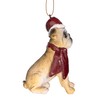 Design Toscano Christmas Ornaments - Xmas Bulldog Holiday Dog Ornaments