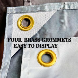 Astroworld Flag 3x5 Ft New UV Resistance Fading satin Four Brass Grommets,Durable Man Cave Wall Flag with Brass Grommets for College Room Decor,Outdoor,Parties,Gift Banner