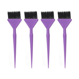Professional 4 Piece Hair Dye Brush Set - Soft Bristles, Long Tail Design, Easy to Use, Portable - Ideal for Home and Salon Use