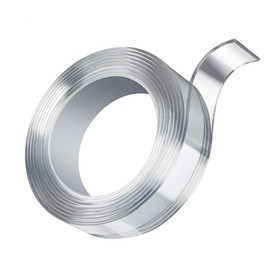 Nano Tape Acrylic Double Sided Tape Magic Sticking, Transparent Waterproof, Scratch-free, Strong Rubber Removal, Anti-Vibration, Anti-Slip, Nano Rubber, Washable Multi-functional, Repeated Residue