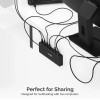 Sabrent 2-Port Type-C KVM Switch with 60 Watt Power Delivery