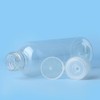 ccHuDE 8 Pcs 100ml Plastic Travel Bottles Empty Transparent Dispenser