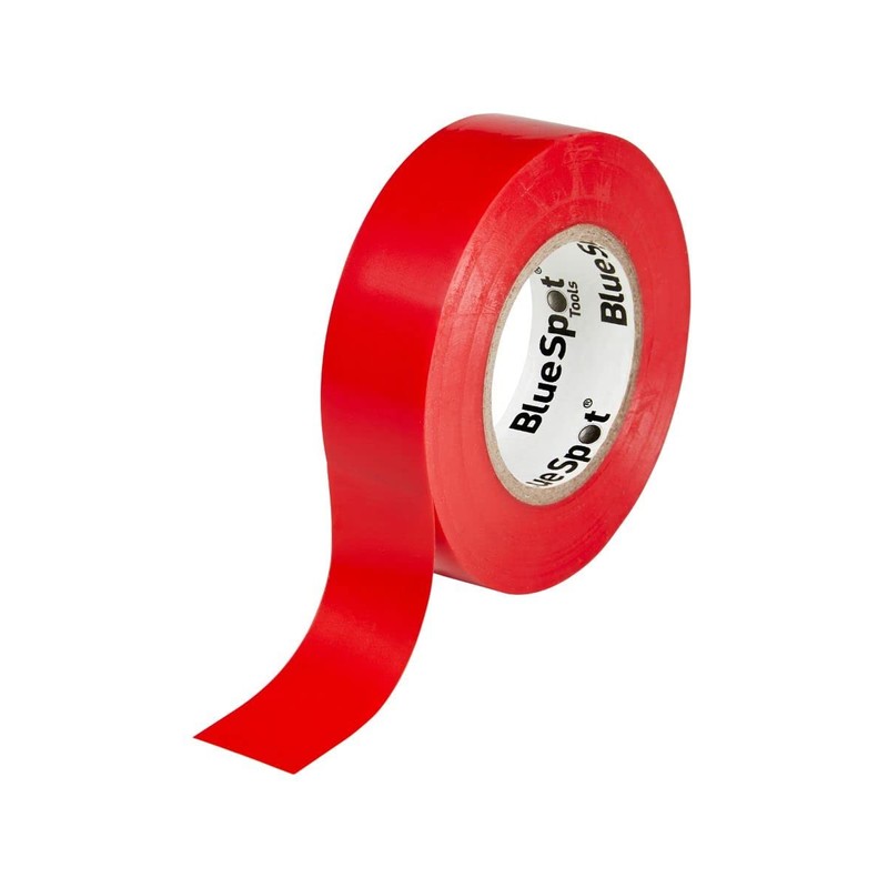 Blue Spot Tools - 20M Red PVC Electrical Tape