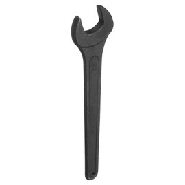 sourcing map Single Open Ended Spanner Wrench, 27mm, Thicken Carbon Steel Open End Wrench Tool for Automotive Repair and Furniture Assembly, Black