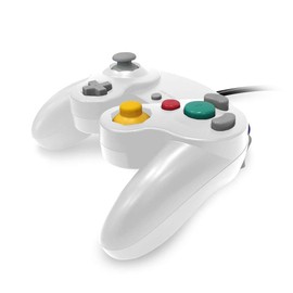 Old Skool Controller Compatible with Gamecube/Wii - White