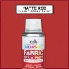 Tulip Colorshot Instant Fabric Spray Color 3Oz. Red