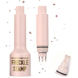 Freckle Stamp (4 Shades), Natural Fake Freckles Pen, Waterproof Long Lasting, Quick Dry Magic for Sun-Kissed Makeup in Seconds (Light)