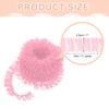 Sourcing Map 11 Yards Pink Ruffle Lace Trim Ribbon, 2.5cm/1"