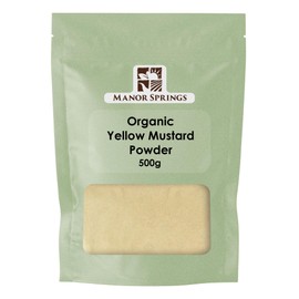 Organic Yellow Mustard Powder 500g by Manor Springs Organic