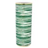 Red Lantern 24" Striped Green Umbrella Stand