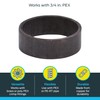 SharkBite 3/4 Inch Copper Crimp Rings, Pack of 25, PEX
