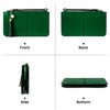 befen Genuine Leather Wristlet Clutch for Women Ultra-Slim Ladies Credit