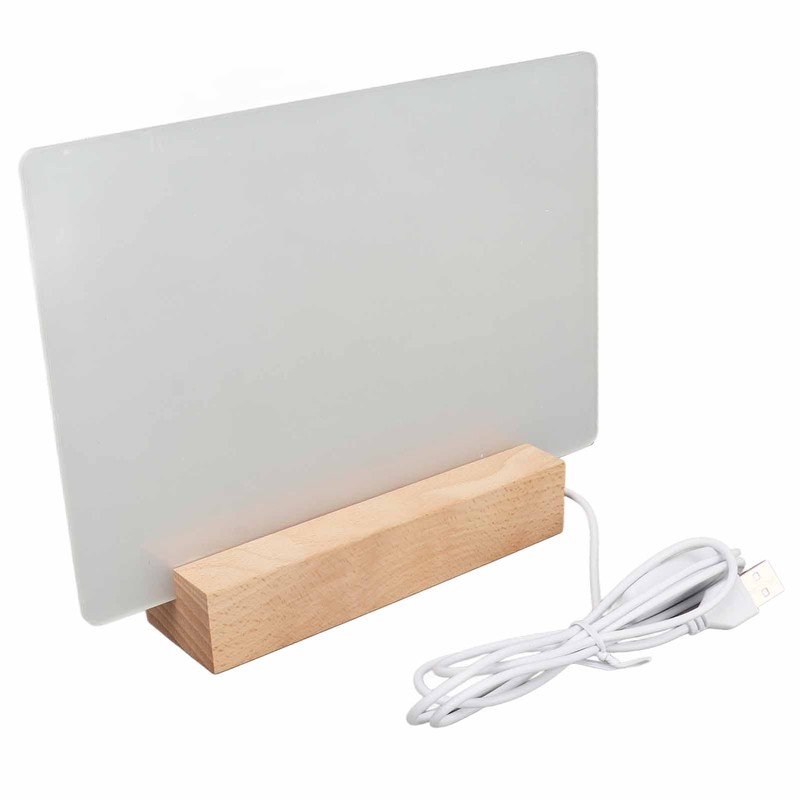 Dry Erase Board 220x150mm Acrylic White Planning Board Reusable with