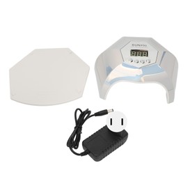 168W LED UV Nail Gel Dryer 42pcs Light Chips Smart Sening Nail Polish Curing Lamp 100‑240V US Plug