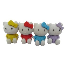 Fat-catz-copy-catz 1x Novelty Puzzle Collectable Cute Cartoon Kitty Eraser Rubbers (not Iwako) Randomly Selected Colour