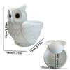 Self-Watering Hanging Planters, 3D Printed Owl Flower Pots