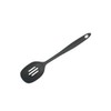 HUDSON Nylon Slotted Spoon. Dark Grey