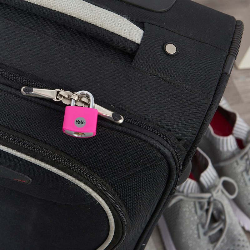 Yale - YE3B/25/112/1/P Standard Security 25mm Aluminium Padlock - Pink
