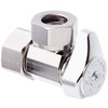 Brasscraft Shut-Off Valve 7/16" 1/2" < 0.25% Lead Angle Chrome