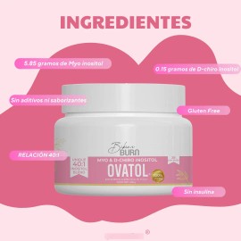 Bikini Burn Ovatol La Mezcla Optima De Inositol Myo Y D-chiro Con Un Radio 40:1